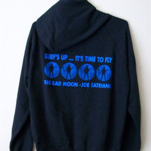 JOE SATRIANI SWEATSHIRT Hoodie Large New